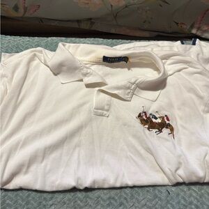 Ralph Lauren Classic White Polo Shirt